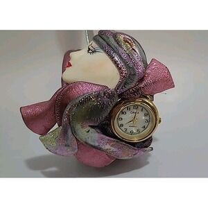 Vintage Bonetto Bisque‎ Girl Quartz Watch Bracelet